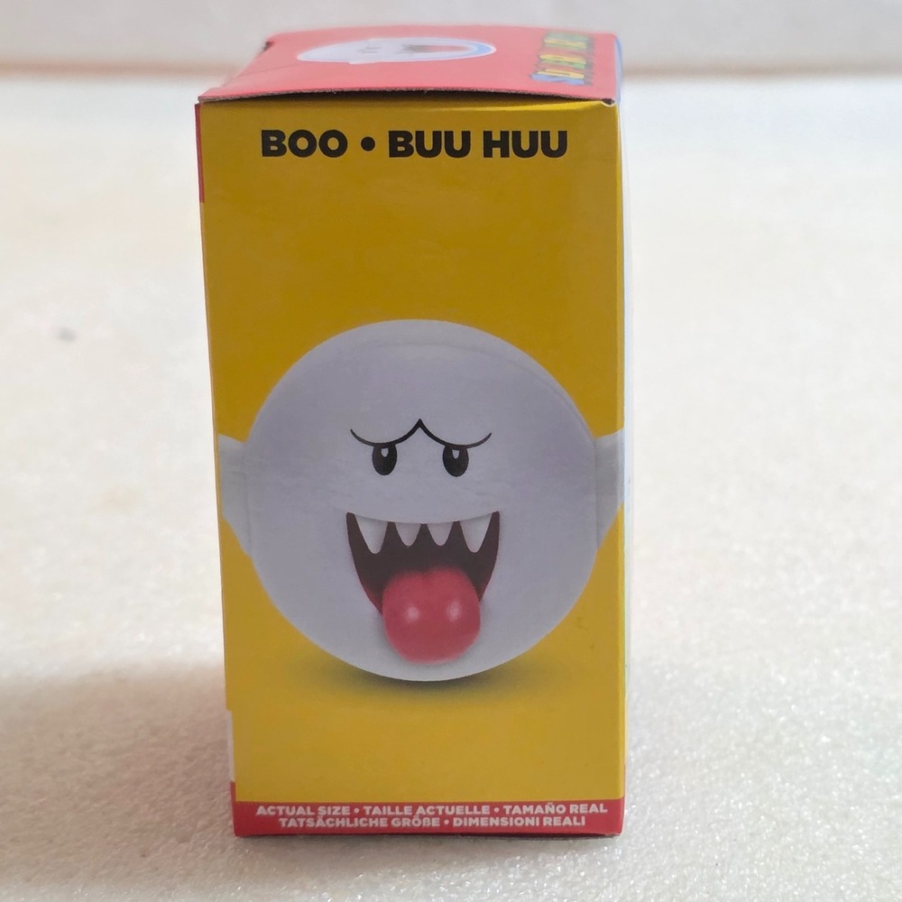 Super Mario BOO Ghost Figure 2.5" JAKKS Pacific Posable 2023 Nintendo
